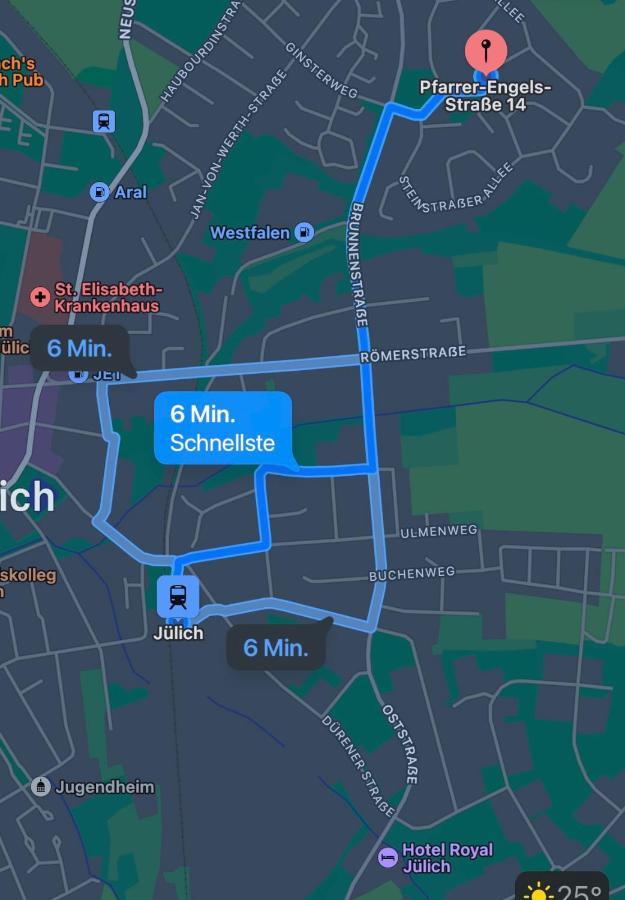 شقة Ruhiges Juwel: Frisch Renoviert 100 Qm Jülich المظهر الخارجي الصورة