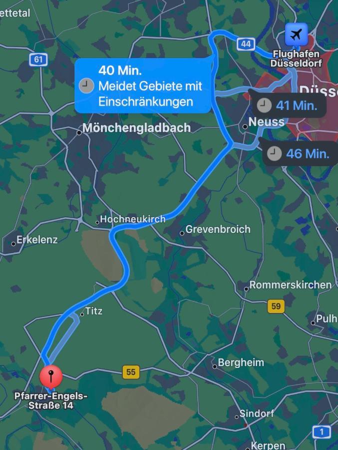 شقة Ruhiges Juwel: Frisch Renoviert 100 Qm Jülich المظهر الخارجي الصورة
